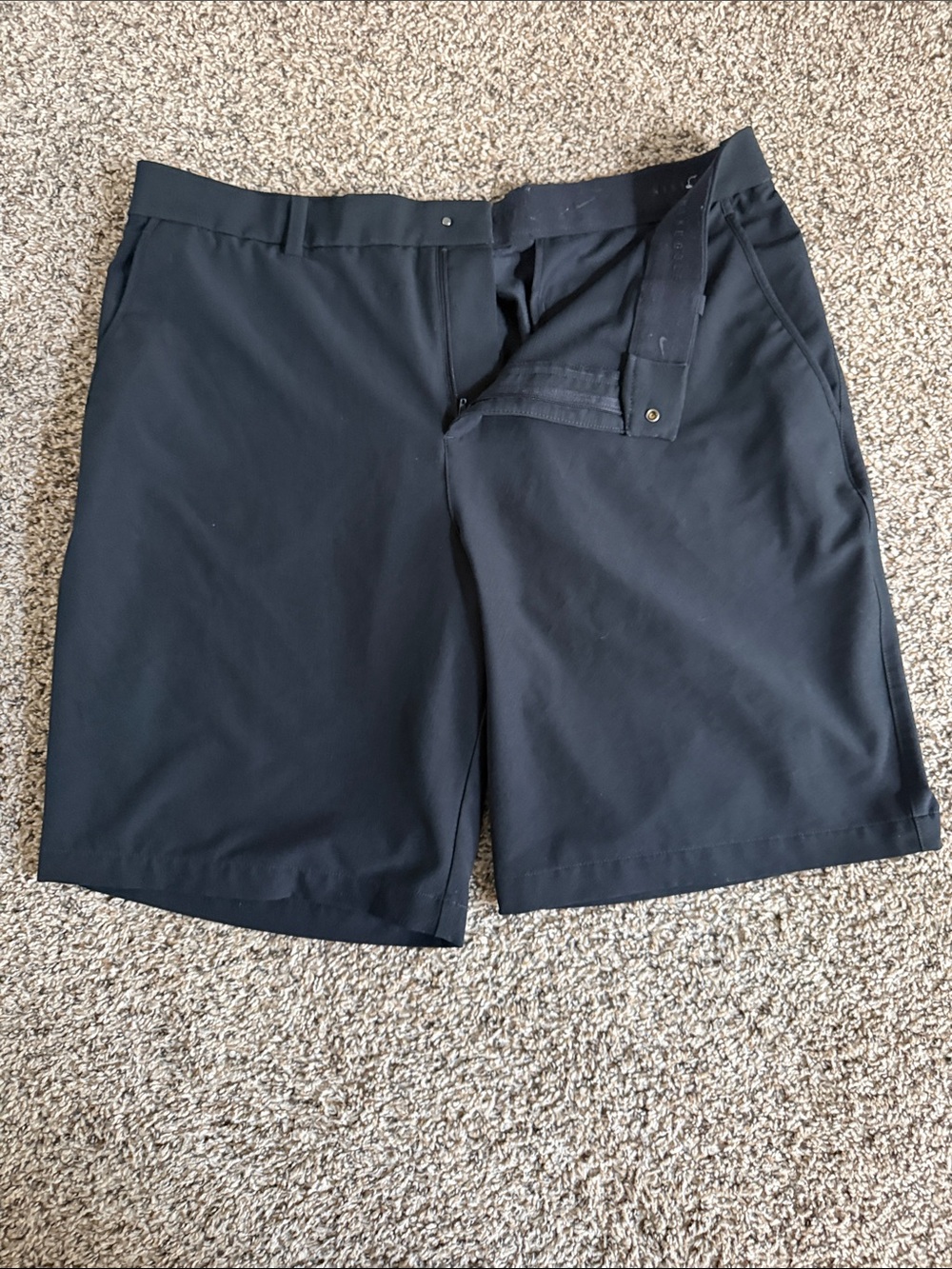 Men's Nike Black Golf Shorts
